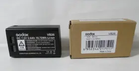 18.72wh Godox 952344217511 Genuine Vb26 7.2v 2.6ah Li-ion Battery New In Original Box