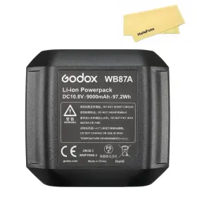 Gdhf80074 Godox Wb87a Battery Pack 10.8v/9000mah For Ad600 Ad600b Ad600bm Ad600m Studio Flash