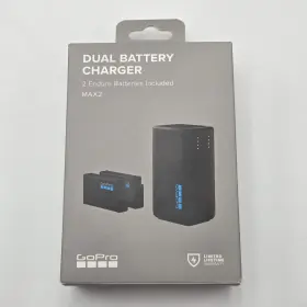 490725a Gopro Dual Battery Charger With 2 Enduro Batteries Black New In Box