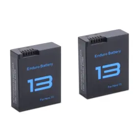 Aebat-201 Gopro 2-pack Battery For 13 Long Endurance Large Capacity Batteries 2100mah