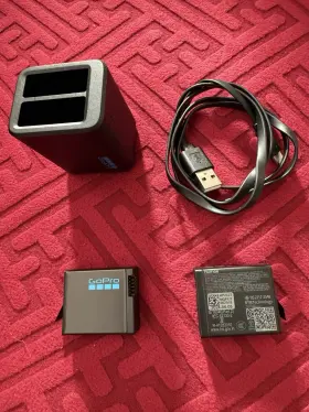 Hp2423 Gopro Rechargeable Batteries 1900mah Li-ion Dual Charger For Hero 13