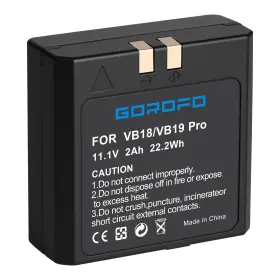 Go-vb18-1d Gorofo Vb18 High Capacity Lithiu Replacement Battery For Godox Ving V850 V85