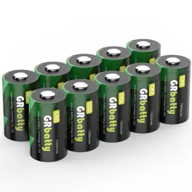 Grbatty 721545706089 Cr2 Battery 3v Lithium 1000mah High Capacity Long Lasting For Digital Camer