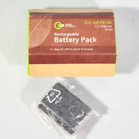 Gx-np-fz100 Green Extreme Rechargeable Battery Pack For Sony Camera Alpha A9 A7r