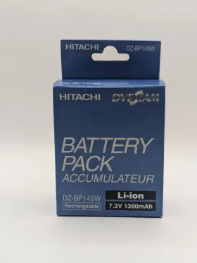 Dz-bp14sw Hitachi Genuine 1360mah Rechargeable Battery Pack