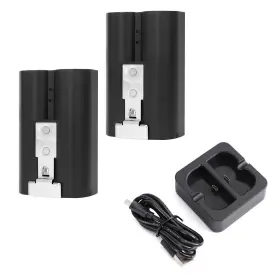 Hiweld 765851360108 2sets Battery And Usb Charging Station Is Compatible With Ring-doorbe