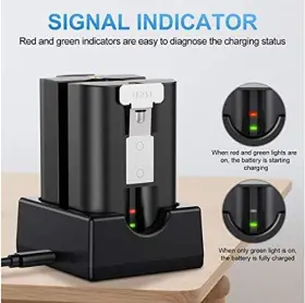 Hiweld 974380252332 Replacement Battery With Charger Station For Ring-doorbell Camera 1 And 2 Sp #3