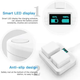 Liu-rc002 Holaca Battery Charger Station Compatible With Arlo Ultra/ultra 2 1 Pack #3