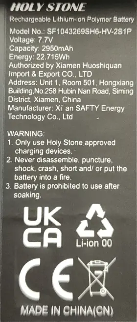 B08yrmdzy6 Hollystone Hs720r Intelligent Modular Battery Upgraded For Hs720g And Drone #3