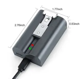 Hubei 751424984765 V4 Rechargeable Quick Release Battery Replacement For Ring-doorbell Cam #2