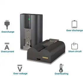 Hubei 751424984765 V4 Rechargeable Quick Release Battery Replacement For Ring-doorbell Cam #3