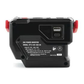 Ht13-401-003-04 Hyper Tough 195532001134 20v Power Source/inverter Battery Not Included #3