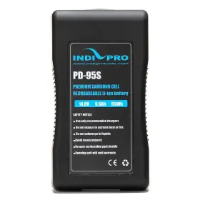 Pd95s-o Indipro 95wh V-mount Li-ion Battery With Power Led Gauge Display Open Box