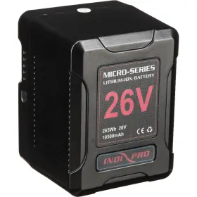 Vmdt26v Indipro Micro 26v 260wh Li-ion Battery D-tap Pro Charger Kit V-mount Ob