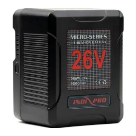 Vmp26v Indipro Tools Micro-series 26v 260wh Li-ion Battery With D-tap Port V-mount