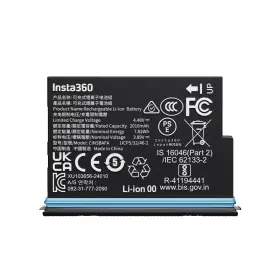 Insta360 842126111358 X4 Battery