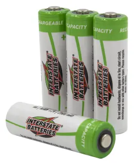 Nic1460 Interstate Batteries 656489121073 Aa Rechargeable Battery 4 Pack Radios Cameras Controllers All-