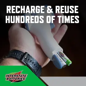 Nic6214 Interstate Batteries 656489271990 Aaa Rechargeable Battery 4 Pack Radios Cameras Controllers All #3
