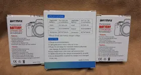 Np-fv50 Ion Np-fv50/np-fv/fh Lot Of 2 Batmax Battery Np -fv50 Camera Charger With Lcd Display New #2