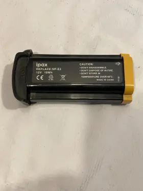 Gxnpe3 Ipax Replaced Np-e3 Nimh Battery Pack 12v 18wh