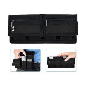 Lp-e6n Jjc 972502073490 6 Pockets Camera Battery And Sd Card Pouch Holder For 18650 X 8 Aa