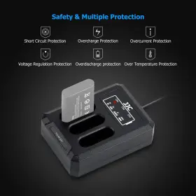 Np-bx1 Jjc 972502078365 Triple Charger For Sony Battery Compatible With Zv-1 Rx100 Vii R #2