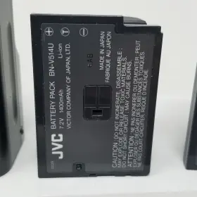 Bn-v514u Jvc Bn-v408u Minidv Camcorder Battery Lot - 1x Bn-v856u 5600mah Case And 2x #3