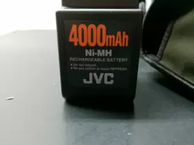 Bn-v840u Jvc 2 Oem Rechargeable Battery 7.2v 4000mah Padded Case And Charger #2