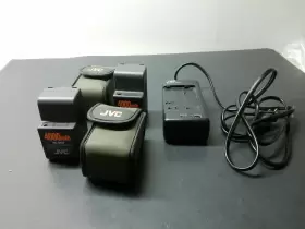 Bn-v840u Jvc 2 Oem Rechargeable Battery 7.2v 4000mah Padded Case And Charger