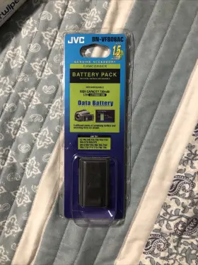 Bn-vf808ac Jvc Brand New Rechargeable Camcorder Battery Pack Data