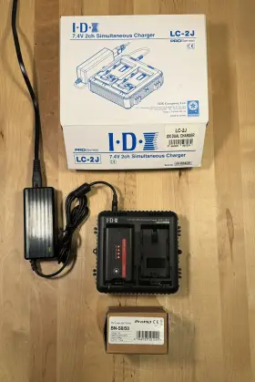 Bn-s8150 Jvc Lc-2j Idx Dual Charger With Battery