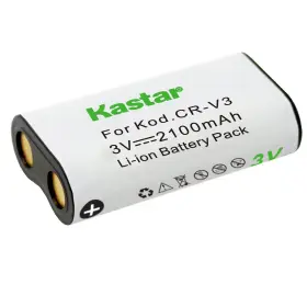 Cr-v3p Kastar 055601736839 Battery For Kodak Cr-v3 Kcrv3 Lb-01 And Easyshare C433