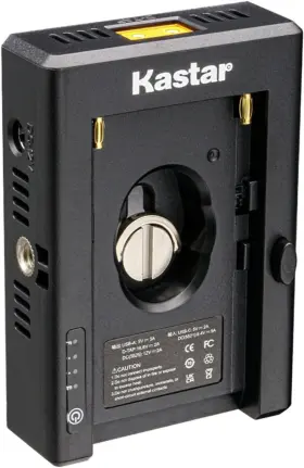 Kastar 313088783711 Np-f Battery Adapter Plate With Led Indicators Input Type-c 5v 2a 8.4v 5a