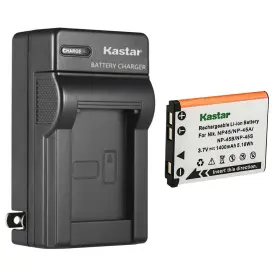 Np-45 Kastar 605832429502 1-pack Battery And Ac Wall Charger Replacement For Fujifilm Np-4