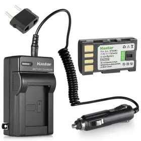 Gz-mg330ru Kastar 621297022201 Battery And Charger Kit For Jvc Everio Gz-mg330 Gz-mg330au
