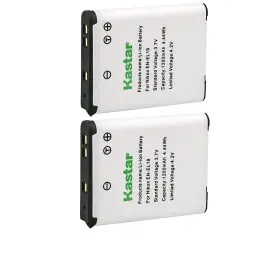 En-el19 Kastar 636790593981 Battery 2 Pack Replacement For Nikon Mh66 Coolpix A100 S32 S100 S3200