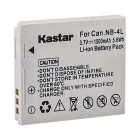 Nb-4l Kastar 636790610992 Battery X2 And Lcd Slim Usb Charger For Canon Elph 100 Hs 30 #2