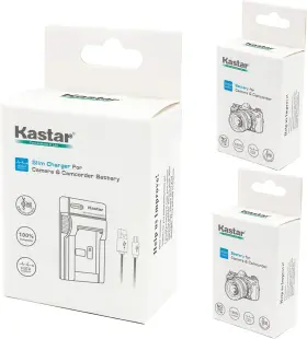 Np-fg1 Kastar 636790611166 Battery X2 Slim Usb Charger For Sony Np-bg1 Cybersh #2
