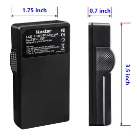 En-el19 Kastar 636790621288 Battery Lcd Usb Charger For Nik Coolpix A100 S100 S3300 S3400 S3500 #3
