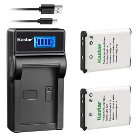 En-el19 Kastar 636790621288 Battery Lcd Usb Charger For Nik Coolpix A100 S100 S3300 S3400 S3500