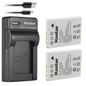 En-el8 Kastar 636790630839 Battery X2 And Slim Usb Charger For Nik Coolpix P1 P2 S1 S2 S3 S