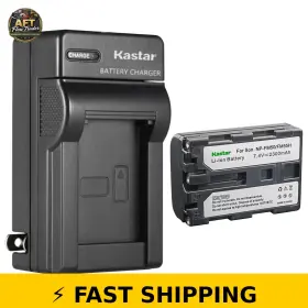 Kastar 680665102662 Battery And Ac Wall Charger For Sony Np-fm Series