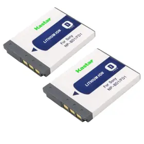 Np-fd1 Kastar 687077436620 Battery 2-pack For Sony Np-bd1 Bc-csd Trn Trn-u Work With C