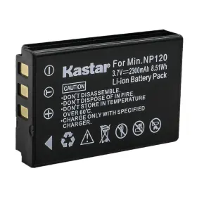 Np-120 Kastar 704384114789 1-pack Rechargeable Battery For Minolta Np120 Mn35z 2