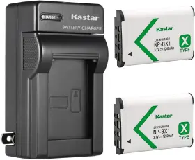 Np-bx1 Kastar 704384127857 2-pack Battery And Ac Wall Charger Replacement For Sony Zv-1 Vlogg
