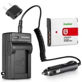 Dsc-w120 Kastar 885480403080 Np-bg1 / Np-fg1 New Battery Charger Replacement For Sony Cybershot