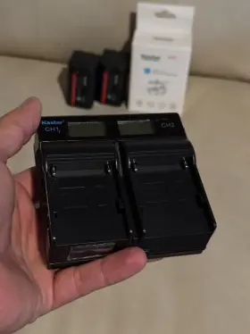 Ba-1b-bpu66 Kastar 3 Set Bp-u66 Li-ion Battery For Sony Bp-u Series Wt Charger Excellent #3