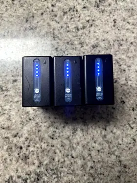 Ba-1b-bpu98 Kastar Lot Of 3 Bp-u98 Batteries For Sony Pxw-fs5 Pxw-fs7 Pxw-fx9 Fx6