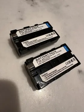 Ba-1b-f570-5 Kastar X2 Np-f550a / Np-f570a Battery Batteries - 7.2v 2400mah Li-ion #2
