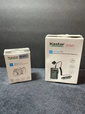 Ba-1b-fp51 Kastar 1x Battery Np-fp51 And Charger Ch-fh/fv